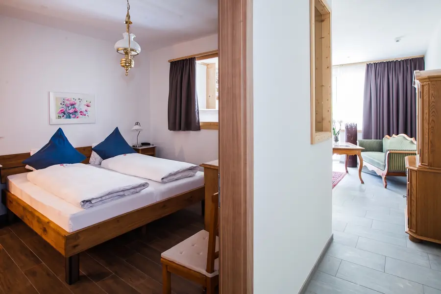 Schlafzimmer eines Apartments
