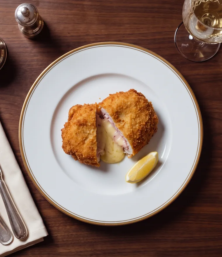 Pork cordon bleu