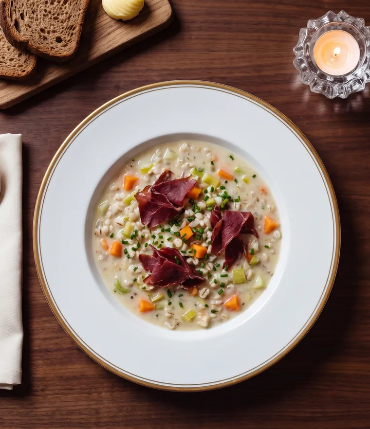 Oberland barley soup