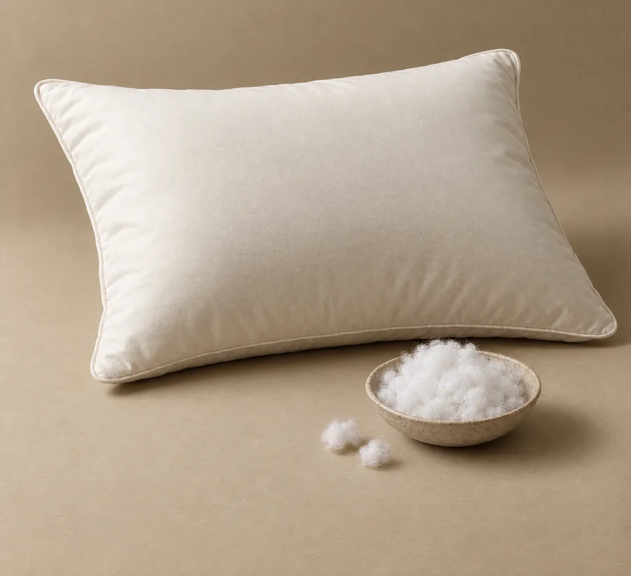 Polyester hollow-fibre balls